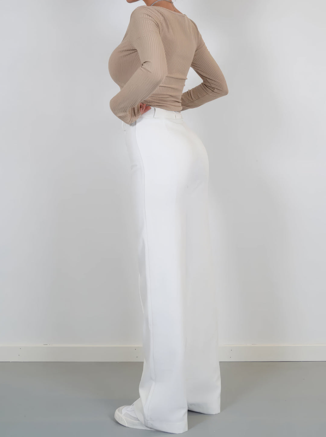 Bondi-Pearl-Harper Tailored Wide Leg Pants | High waisted workwear trousers 1