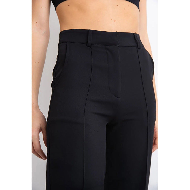 Bondi-Pearl-Harper Tailored Wide Leg Pants | High waisted workwear trousers 12