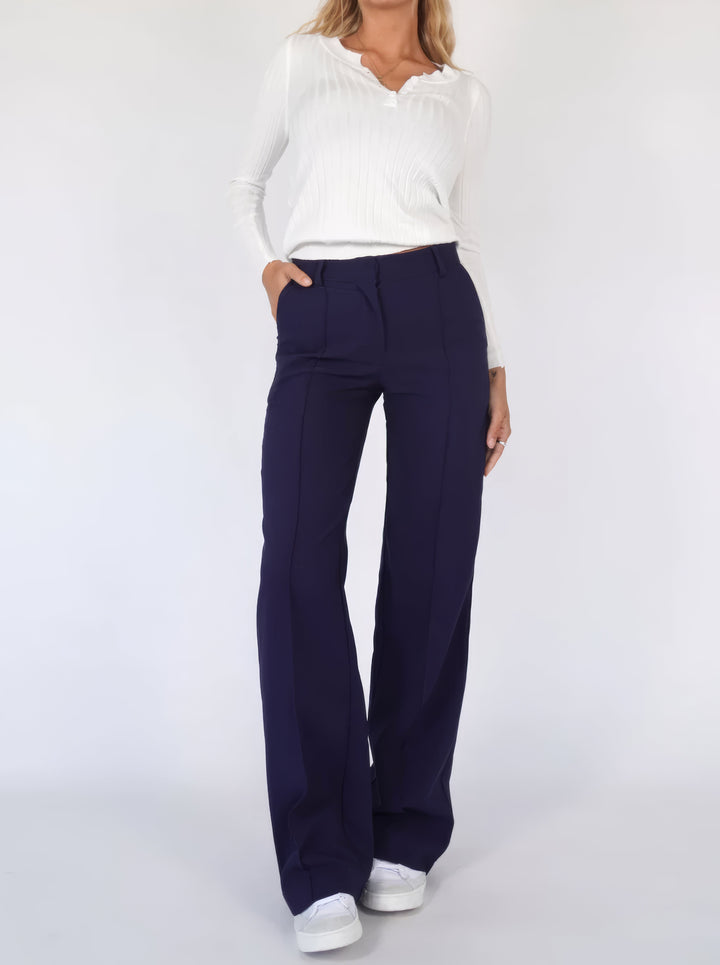 Bondi-Pearl-Harper Tailored Wide Leg Pants | High waisted workwear trousers 7