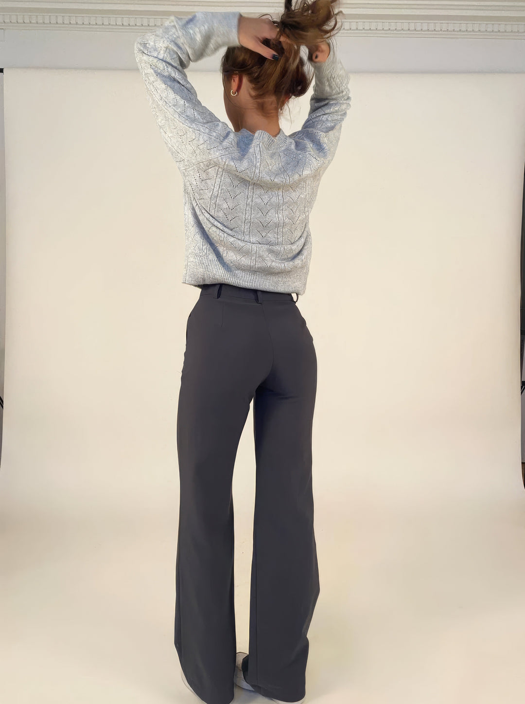 Bondi-Pearl-Harper Tailored Wide Leg Pants | High waisted workwear trousers 8