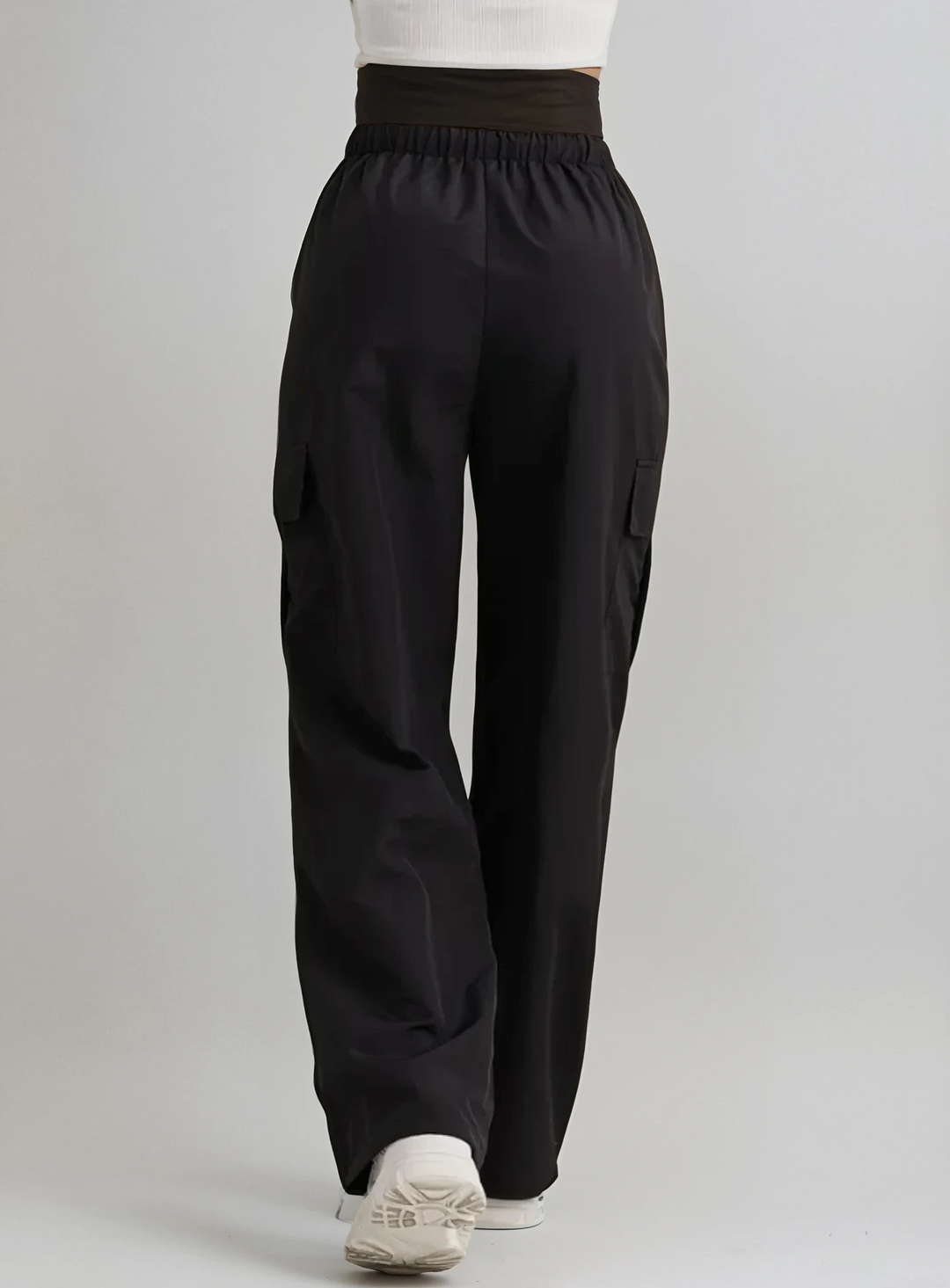Cargo broek dames | Relaxte pasvorm | Utility stijl met cargozakken | Elastische taille